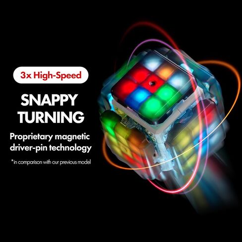 eX-Mars TokTok Cube, One Cube, Endless Fun - Learn Cubing from AI, Conquer 20+ Puzzles, AI Competitions via Free App, and Boost Brain Power — The Ultimate Smart Gift for Kids, Teens & All Ages in Kuwait