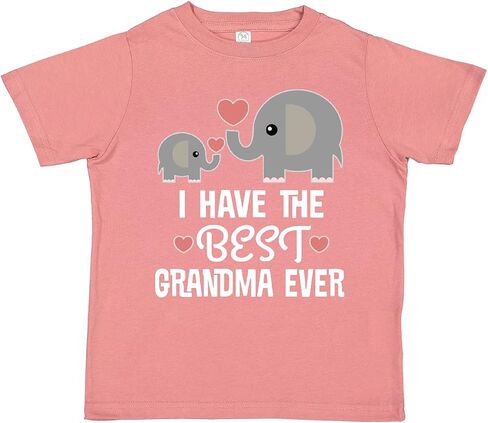 تي شيرت Inktastic Grandchild Best Grandma على الإطلاق للأطفال الصغار in Kuwait