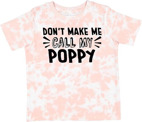 inktastic Don't Make Me Call My Poppy Toddler T-Shirt in Saudi Arabia