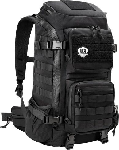 حقيبة الظهر التكتيكية EDC للرجال: حزمة هجوم العتاد العسكري 30L مع MOLLE للمشي لمسافات طويلة العمل الصالة الرياضية التنقل in Saudi Arabia