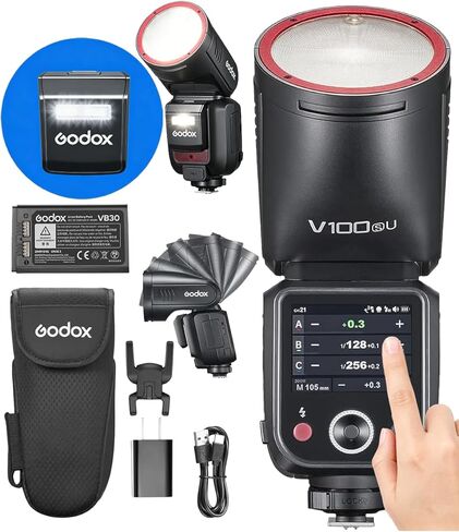 Godox V1 Pro V1Pro-C Camera Flash Speedlight ، إصدار Godox V1-C لكاميرات Canon Cameras in Saudi Arabia