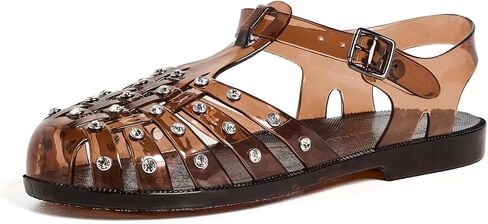 Loeffler Randall Women's Rhys Jelly Sandals with Studs in Saudi Arabia