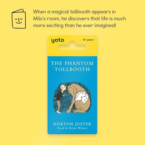 YOTO The Phantom Tollbooth - Kids Audio Card for Use with Player & Mini All–in–1 Audio Player, Educational & Screen–Free Listening with Fun Playtime, Bedtime & Travel Stories, Ages 8+ in Kuwait