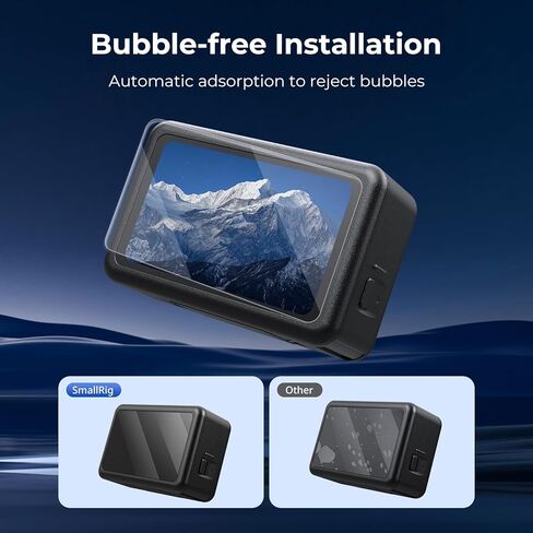Bundle: SmallRig Cage for DJI Osmo Action 6 (Advanced Edition) 5887+SmallRig Tempered Glass Screen Protector 5892 in Kuwait