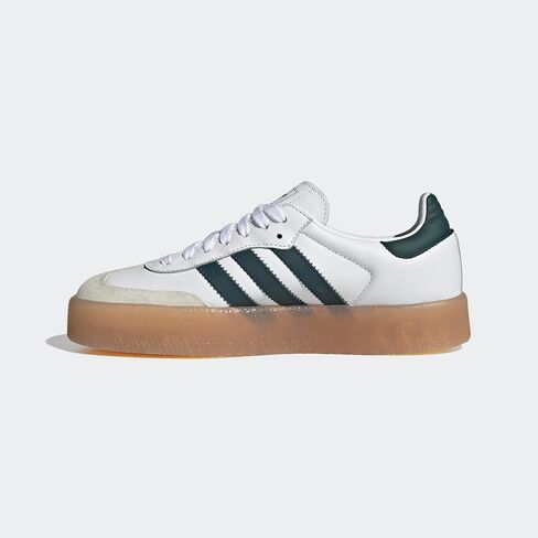 حذاء رياضي نسائي من adidas Sambae برباط كاجوال - أبيض in Kuwait