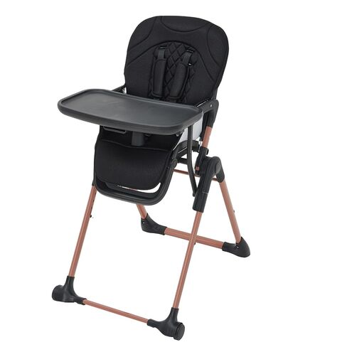 Portable & Foldable 3-in-1 High Chair for Baby, Adjustable Feeding Chair with Double Removable Trays, Compact Travel High Chair, Convertible Toddler Chair for 6-36 Months in Kuwait