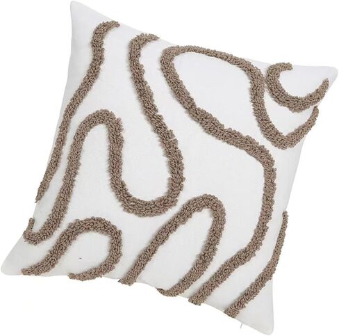 Luxurys Throw Cushions Case for Sofa Chair with Bohemians Embroidery Pattern Linens Hiddens Zippers Home Decoration Tufted Embroidery Decorative Pillowcase in Saudi Arabia