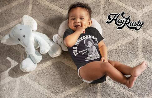 Wu-Tang Clan Kids Baby Grow: Logo - 24 Months - Black in Kuwait