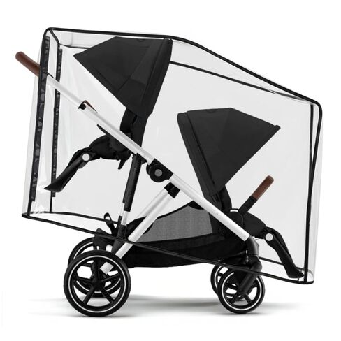 Rain Cover for Cybex Gazelle S Double Stroller (Compatible for Cybex Gazelle S, Gazelle S 2, and e-Gazelle S) - Double Weather Shield (Stroller Not Included) in Kuwait