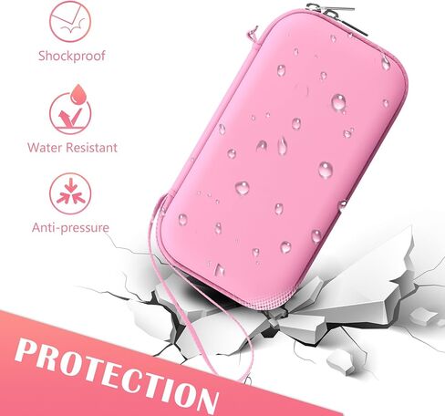 Bovke Carry Care for Bose Soundlink Flex Portable Bluetooth Seeper (2nd Gen) / Bose Soundlink Flex Seeper ، حامل تخزين Flex 2 مع جيب شبكة للشاحن ، الكابلات ، Petal Pink in Kuwait