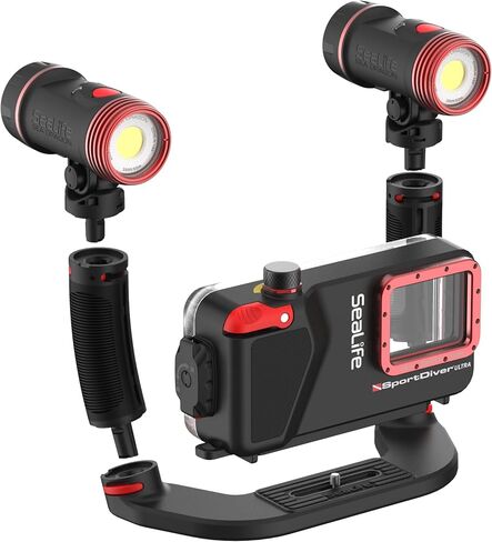 SeaLife SportDiver Ultra Underwater Smartphone Scuba Housing – Dive to 130', Waterproof Photography, Easy Camera Controls, with Leak Alarms, Fits Most Phones in Saudi Arabia