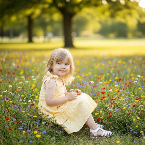 Toddler Girl Dress Summer Little Girls Strap Sleeveless Beach Sundress Kids Cotton Casual Dresses in Kuwait