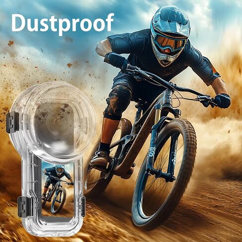 Waterproof Diving Case 60m/197ft for Insta360 X5, Quick Release Housing for Underwater Photography & Action Camera Protection in Kuwait