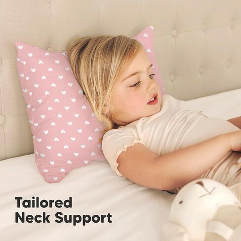 كيس وسادة للأطفال الصغار من KeaBabies مكون من قطعتين وغطاء وسادة للأطفال مقاس 13 × 18 - وسادة قطنية ناعمة للأطفال النائمين - أغطية وسائد ناعمة ومسامية ولطيفة للأطفال in Kuwait