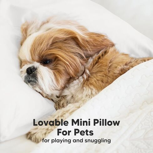 KeaBabies Mini Toddler Pillow with Pillowcase - 9x13 My Little Dreamy Travel Kids Pillow for Sleeping, Toddler Bed, Small, Tiny, Cotton Pillowcase, Soft & Breathable, Kids 2-4 Years Old in Kuwait
