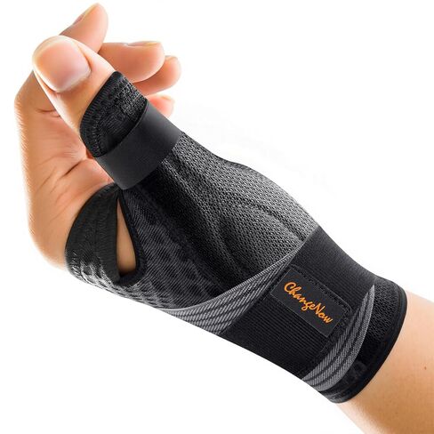 Ultra Breathable Thumb Brace for Right & Left Hand, [Upgraded Medical-Grade] Thumb Spica Splint for Trigger Thumb, Adjustable Thumb Support for Arthritis, De Quervains Tenosynovitis, Pain Relief, Tendonitis, Sprains in Saudi Arabia