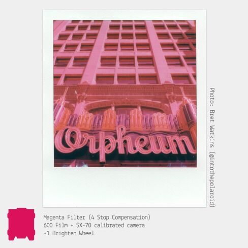 Colored Gel Filters for Instant Film Cameras (5-Pack) in Kuwait
