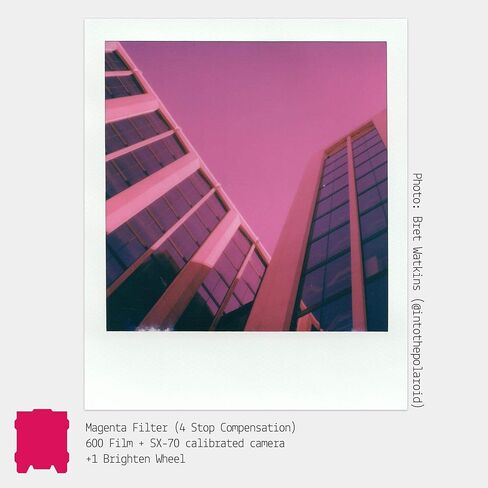 Colored Gel Filters for Instant Film Cameras (5-Pack) in Kuwait