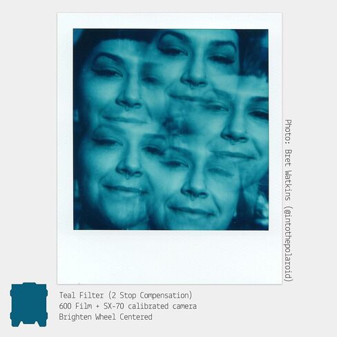 Colored Gel Filters for Instant Film Cameras (5-Pack) in Kuwait