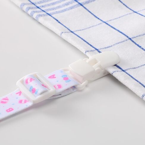 Cute Adult Pacifier Clips: Pacifier Holder Clip with Convenient Hook Loop - Bad Rock Bunny & Rabbit Windmill Puppy - 17 Inch Long 3 Pack Set in Kuwait