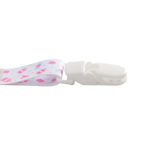 Cute Adult Pacifier Clips: Pacifier Holder Clip with Convenient Hook Loop - Bad Rock Bunny & Rabbit Windmill Puppy - 17 Inch Long 3 Pack Set in Kuwait