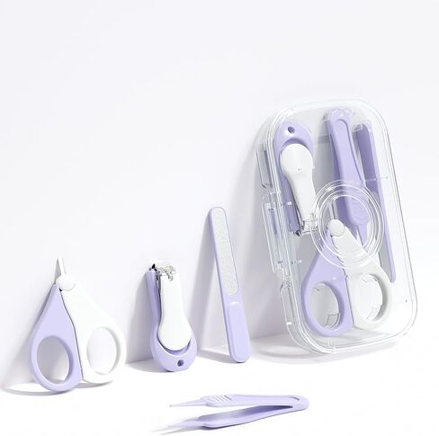 Baby Nail Clippers Kit (Purple) in Kuwait