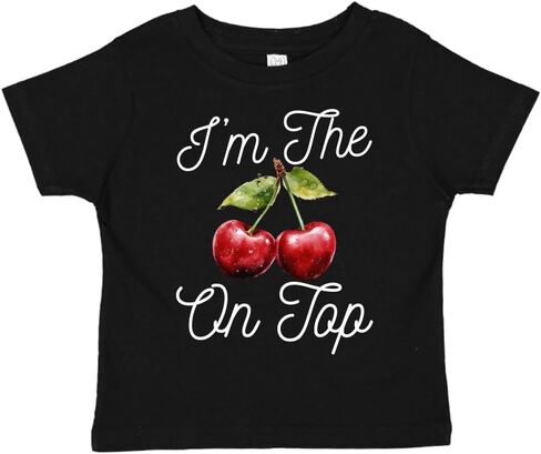 I'm The Cherry On Top Cherry Baby Bodysuit One Piece Or Toddler Shirt Cute Fruit Baby Clothes in Kuwait