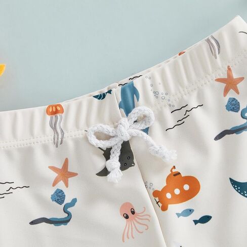 Yccutest Toddler Boys Swim Trunks Infant Bathing Suit Boys Swim Shorts Swimsuit Baby Boy Quick Dry Board Shorts Kids Swimwear in Saudi Arabia
