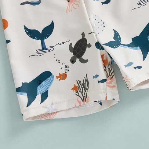 Yccutest Toddler Boys Swim Trunks Infant Bathing Suit Boys Swim Shorts Swimsuit Baby Boy Quick Dry Board Shorts Kids Swimwear in Saudi Arabia