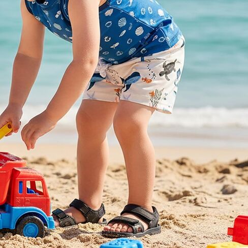 Yccutest Toddler Boys Swim Trunks Infant Bathing Suit Boys Swim Shorts Swimsuit Baby Boy Quick Dry Board Shorts Kids Swimwear in Saudi Arabia