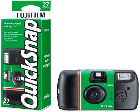 Fujifilm Quicksnap Flash 400 كاميرا الاستخدام لمرة واحدة-27 تعريض in Saudi Arabia