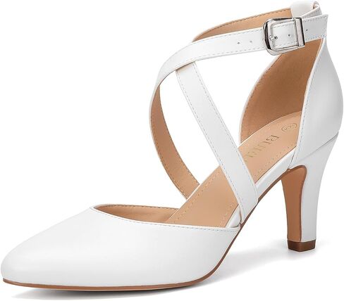 Women's 3In Closed Toe Heel Pumps Dress Shoes for Women in Kuwait