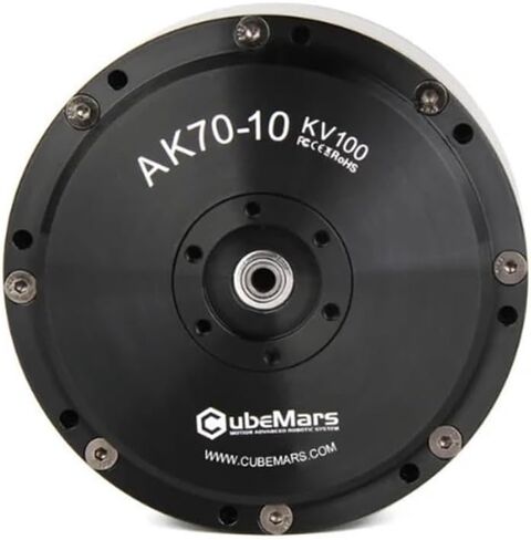 محرك AK70-10 BLDC KV100 مع مشغل عالي لواجهة UART/CAN لتطبيقات الروبوت الرباعي (بدون لوحة القيادة) in Kuwait