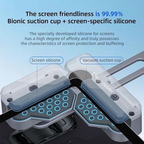 CRIENTEN Tesla Phone Mount for Model 3/Y, Strong Magnetic MagSafe Car Mount, Adjustable Tesla Phone Holder, Phone Holders for Your car for Tesla Screen Compatible Car Accessorie for iPhone 16/15/14/13 in Saudi Arabia