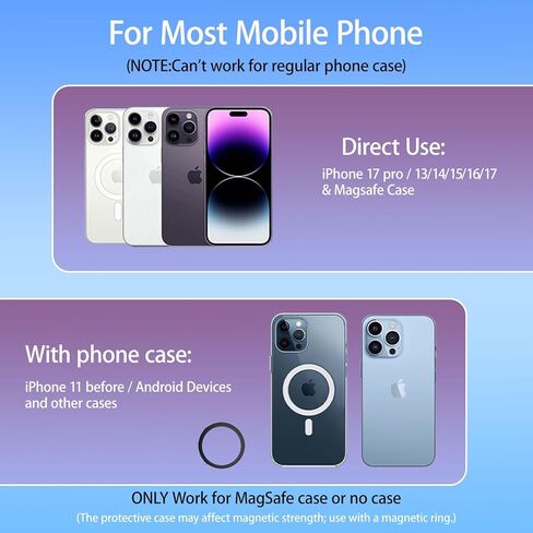 CRIENTEN Tesla Phone Mount for Model 3/Y, Strong Magnetic MagSafe Car Mount, Adjustable Tesla Phone Holder, Phone Holders for Your car for Tesla Screen Compatible Car Accessorie for iPhone 16/15/14/13 in Saudi Arabia