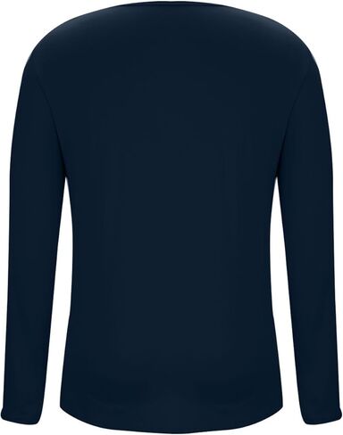 Long Sleeve Shirts for Women Maternity Tops Stretch Basic Maternity Shirts Soft Slim Fit Pregnancy Bodycon Tunic Tops Navy in Kuwait