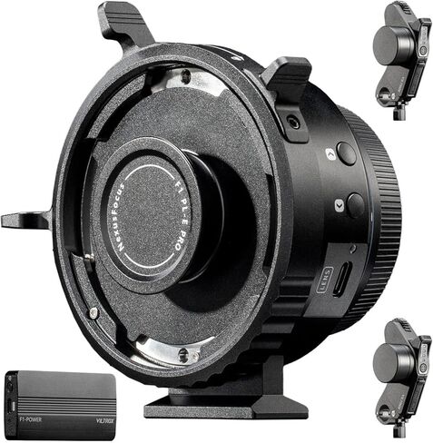نظام التحكم في التركيز التلقائي VILTROX NexusFocus F1 PL-E (محرك مزدوج)، محول PL إلى E-Mount مع التركيز التلقائي AI، لعدسات Cinema & CineMod، متوافق مع كاميرات Sony E-Mount in Kuwait