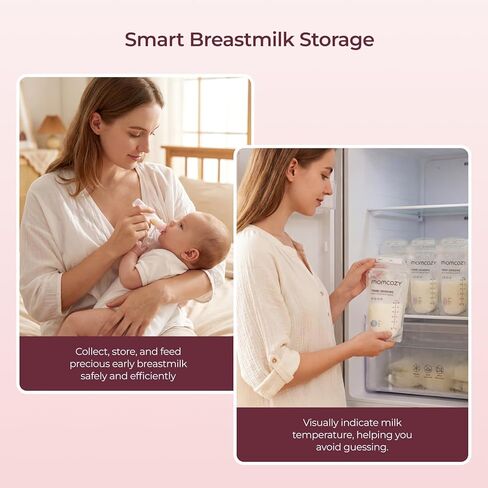 Momcozy 73pc Postpartum Essentials Kit, Initiate breastfeeding for New Moms, Hospital Bag Must Haves with Nursing Pads, Hot & Cold Breast Pads, Nipple Cream, Colostrum Collectors and Milk Storage Bags in Kuwait