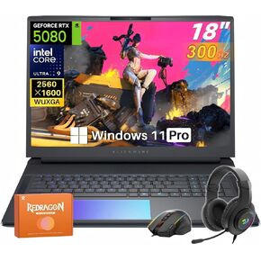 لاب توب ديل Alienware 16 Aurora للألعاب، Intel 7-240H، ذاكرة الوصول العشوائي DDR5 سعة 32 جيجابايت، 1 تيرابايت PCIe SSD، شاشة 16 بوصة WQXGA (2560x1600) 120 هرتز، Nvidia G-Force RTX 5060، لوحة مفاتيح بإضاءة خلفية، W11 Home، أزرق in Kuwait