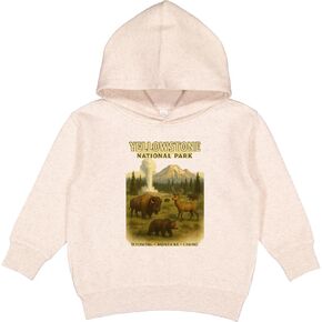 inktastic Yellowstone National Park Toddler Hoodie in Kuwait
