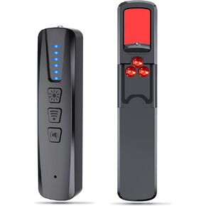 ZHENHAN Hidden Camera & Bug Detector – Portable Anti-Spy Device for GPS Trackers, Wireless Bugs | Travel, Home, Office Security (Black) in Saudi Arabia