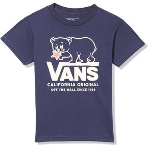 Vans Kids' Lil Cali T-Shirt - Casual Graphic Tee for Boys & Girls, Regular Fit, Soft 100% Cotton, Durable Construction in Kuwait