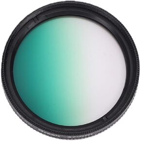 EBTOOLS 37mm Gradual Green Filter, Graduated Color Filter for DSLR Mirrorless Camera Lens with Aluminum Alloy Frame, for Grasslands Forests Green Leaves Photography in Kuwait