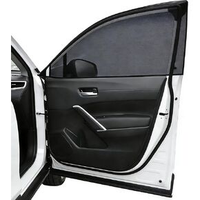 قطعتان من مظلة نافذة السيارة لسيارة VW Tiguan 2 (II) AD1 I 2016-2024 جورب نافذة شبكي لإطار الباب فوق الباب، حاجز شمسي للأطفال، شاشة حشرات السيارات، خلفي in Kuwait