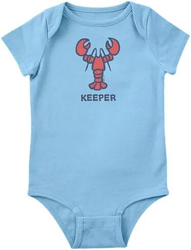 بدلة للجسم بأكمام قصيرة من Life is Good Baby Keeper Lobster in Kuwait
