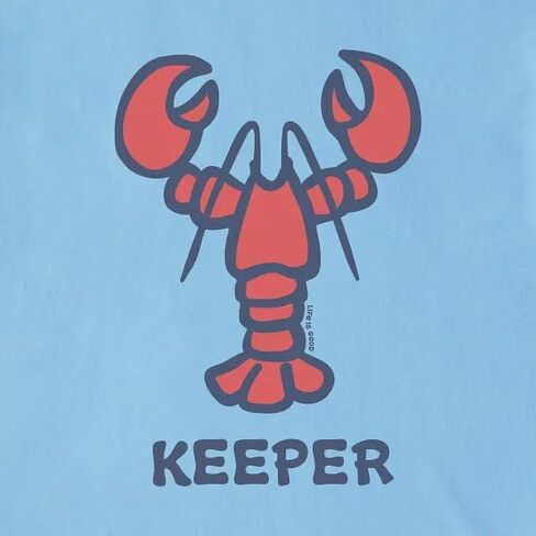 بدلة للجسم بأكمام قصيرة من Life is Good Baby Keeper Lobster in Kuwait