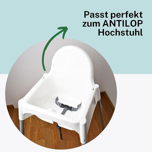 High Chair Straps Compatible with IKEA ANTILOP (1 Piece) in Kuwait