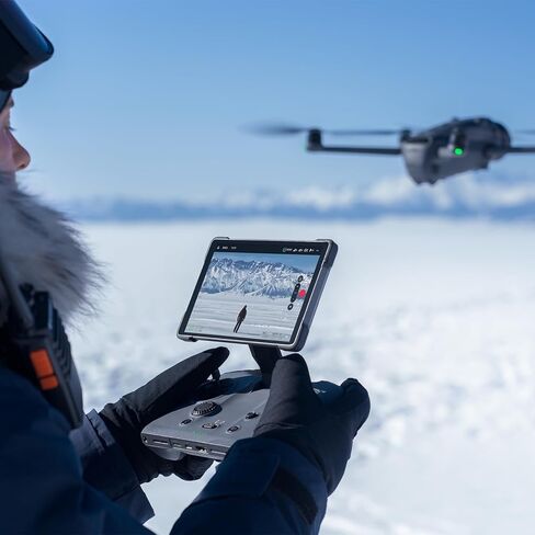 وحدة تحكم RC Pro 2 الأصلية متوافقة مع DJI Mini 5 Pro، Mavic 4 Pro، Mini 4 Pro، Air 3S، Air 3 Drone 7 بوصة شاشة LED صغيرة عالية السطوع in Kuwait