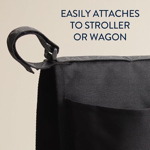 Itzy Ritzy Stroller and Wagon Foldover Organizer (Black) in Kuwait