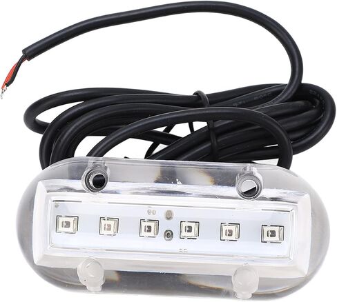 Jeanoko Underwater LED Light with Triple for Boat Yacht DC12V 1.1W Blue IP68 Marine Lighting Lamp for Night Use in Kuwait